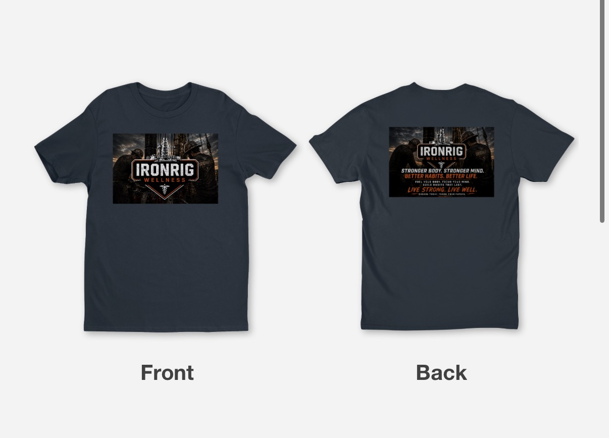 IronRig Tee - Navy